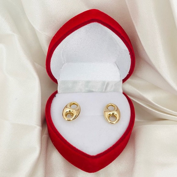 Mariner Puff Stud Earrings - Picture 4 of 8